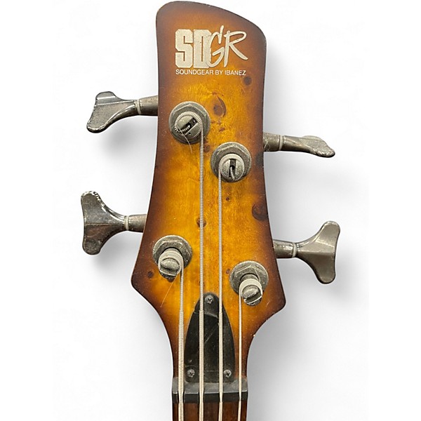 Used Ibanez SDGR Orange Electric Bass Guitar