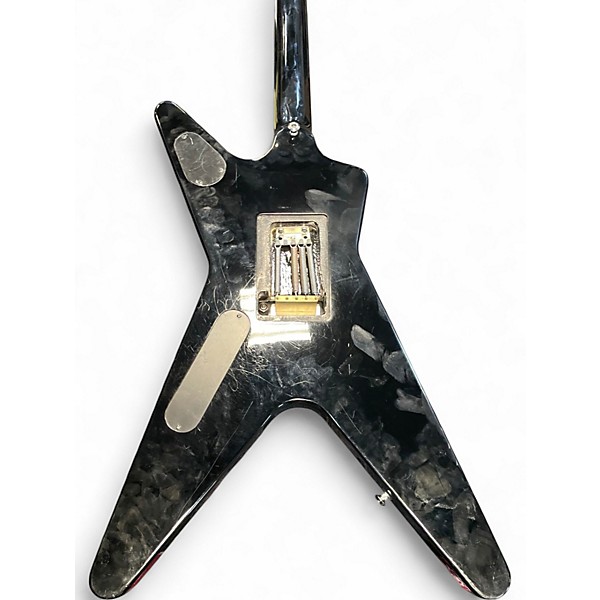 Used Dean ML DIME-O-FLAME FLAMES Solid Body Electric Guitar