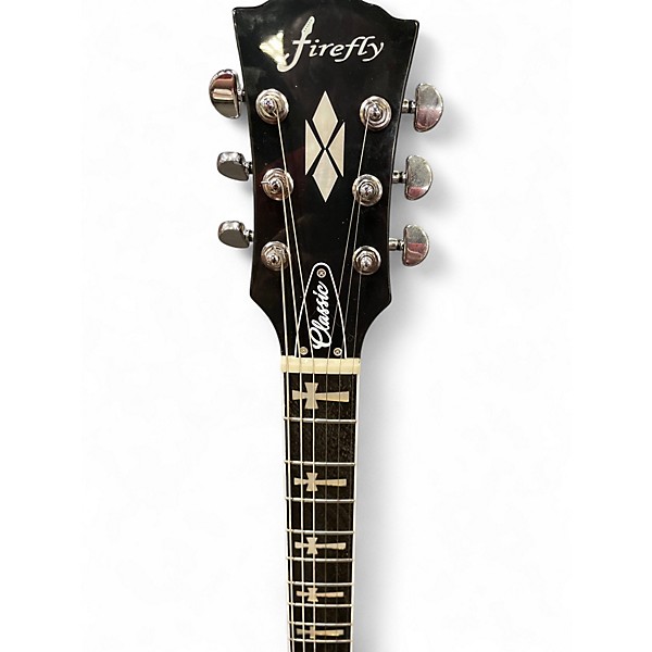 Used Firefly SG CLASSIC IOMMI Black Solid Body Electric Guitar