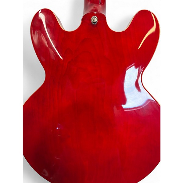 Used Epiphone ES355 Cherry Hollow Body Electric Guitar