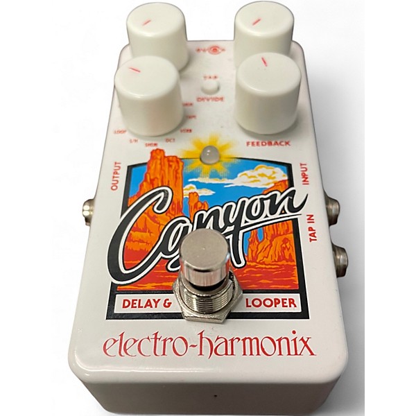 Used Electro-Harmonix Canyon Delay and Looper Effect Pedal