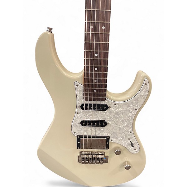 Used Yamaha PACIFICA PAC612VIIX Cream Solid Body Electric Guitar
