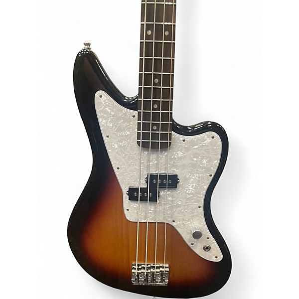 Used Fender Jaguar Hoppus 2 Color Sunburst Electric Bass Guitar