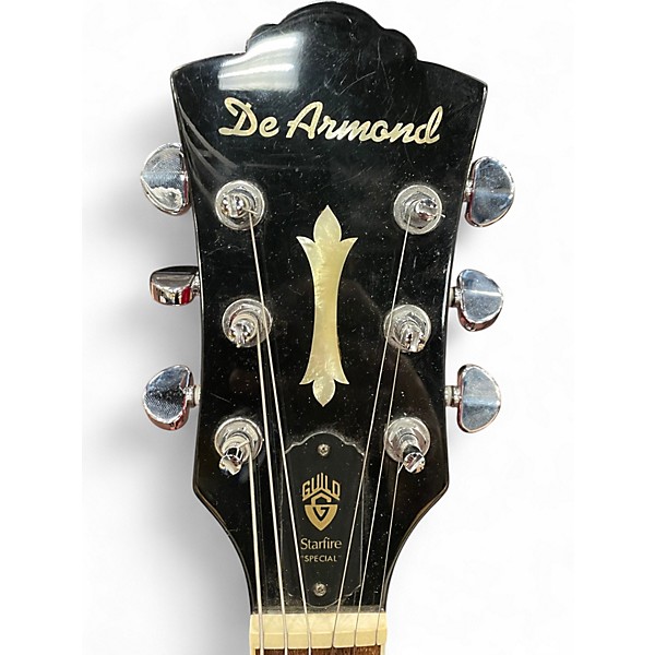 Used DeArmond Starfire Special Chrome Red Hollow Body Electric Guitar
