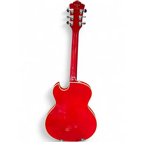 Used DeArmond Starfire Special Chrome Red Hollow Body Electric Guitar