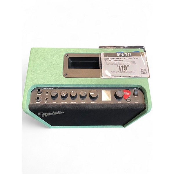 Used Fender Mustang LT25 25W 1x8 Guitar Combo Amp