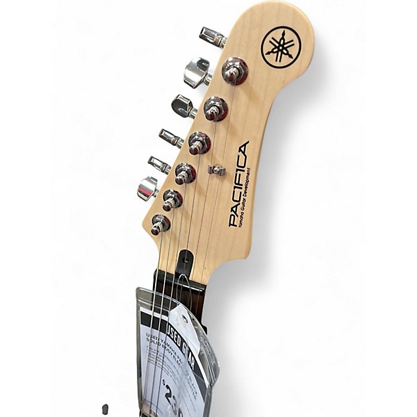 Used Yamaha PAC112V Black Solid Body Electric Guitar