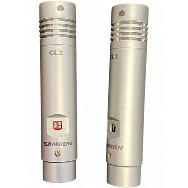 Used Samson CL2 Matched Pair Condenser Microphone