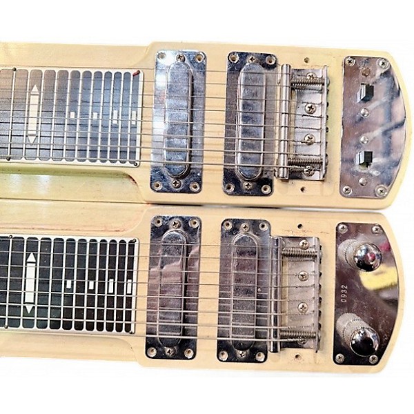 Vintage 1950s Fender STRINGMASTER BOUBLE NECK LAP STEEL Blonde Lap Steel