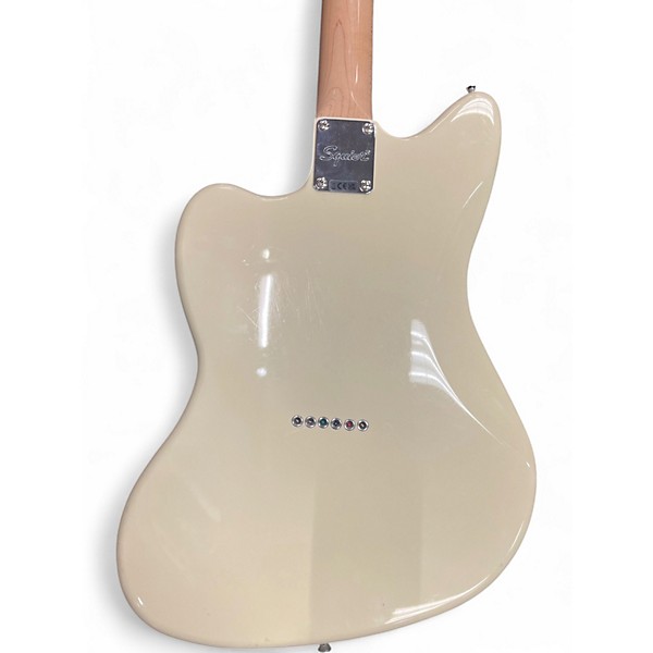 Used Squier PARANORMAL JAZZMASTER WHITE Solid Body Electric Guitar