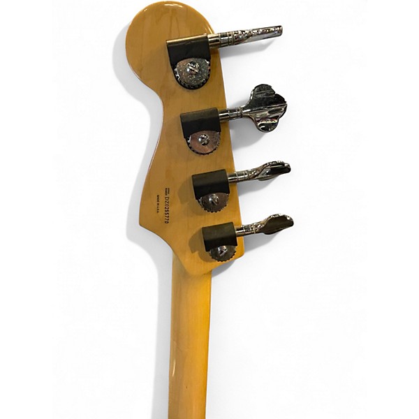 Used 2000 Fender American DLX P Bass Sunburst Electric Bass Guitar