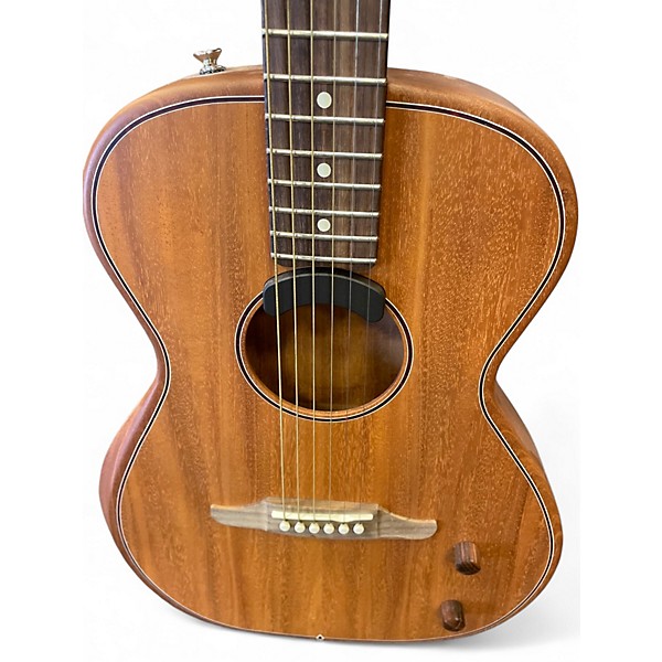Used Fender HIGHWAY PARLOR Mahogany Acoustic Electric Guitar