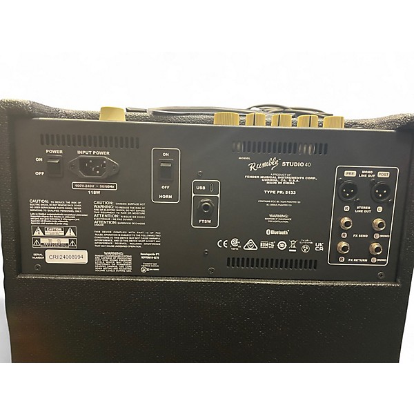 Used Fender Rumble studio 40 Guitar Combo Amp