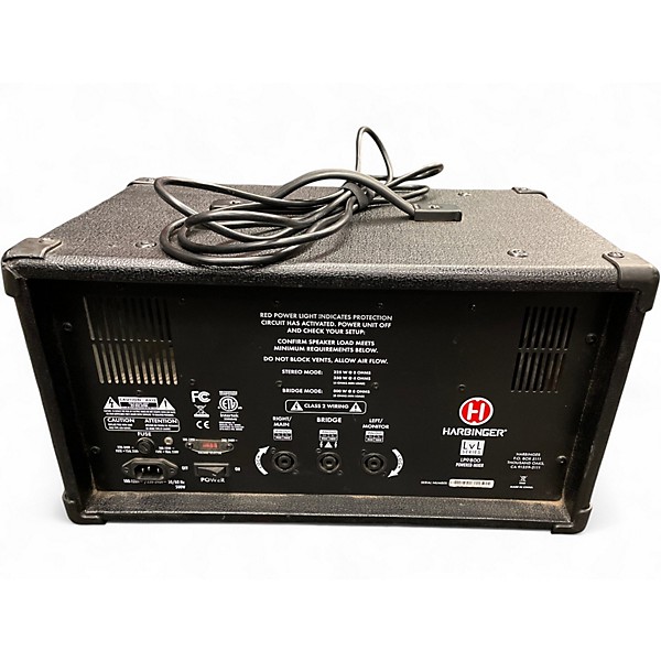 Used Harbinger LP9800 Powered Mixer