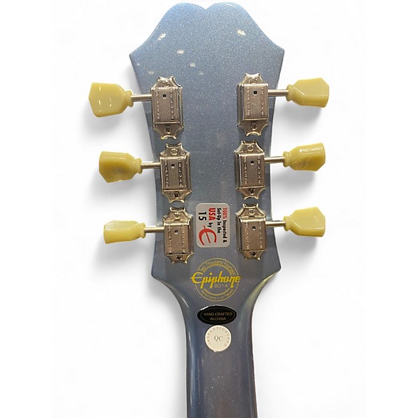 Used 2014 Epiphone ES339 P90 PRO Pelham Blue Hollow Body Electric Guitar