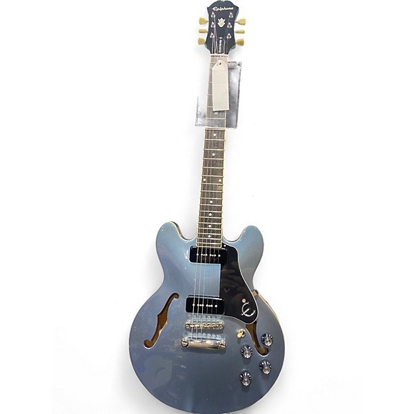 Used 2014 Epiphone ES339 P90 PRO Pelham Blue Hollow Body Electric Guitar
