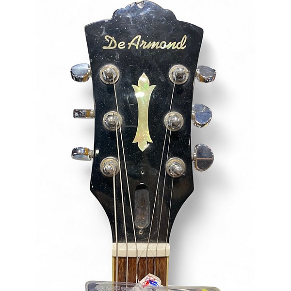 Used DeArmond STARFIRE CUSTOM Natural Hollow Body Electric Guitar