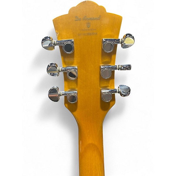 Used DeArmond STARFIRE CUSTOM Natural Hollow Body Electric Guitar