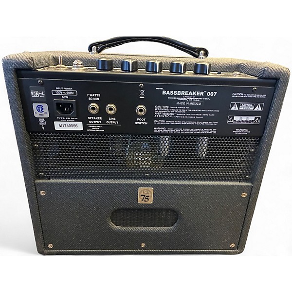 Used Fender Bassbreaker 007 7W Tube Guitar Amp Head