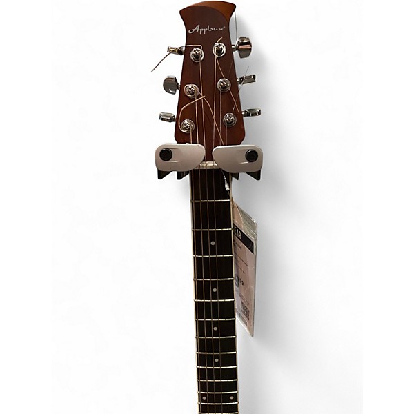 Used Ovation Applause AB24II Red Acoustic Electric Guitar