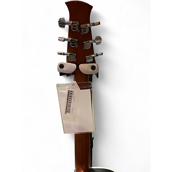 Used Ovation Applause AB24II Red Acoustic Electric Guitar