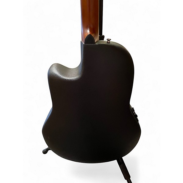 Used Ovation Applause AB24II Red Acoustic Electric Guitar