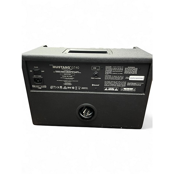 Used Fender Mustang GT 40 40W 2X6.5 Guitar Combo Amp