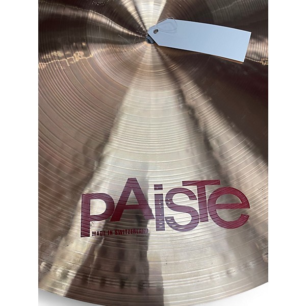 Used Paiste 24in 2002 Ride Cymbal