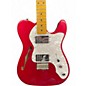 Used Fender 1972 American Vintage Telecaster Thinline Candy Apple Red Solid Body Electric Guitar