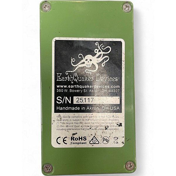 Used EarthQuaker Devices Plumes Small Signal Shredder Overdrive Effect Pedal