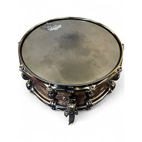 Used TAMA 14in G Bubinga Quilted Bubinga Drum BROWN Drum