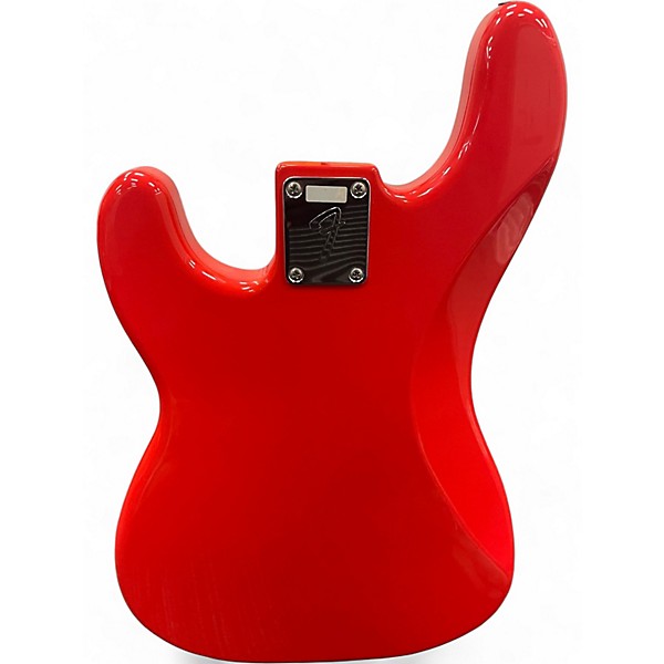 Used Fender Made in Japan Limited International Color Precision Bass Candy Apple Red Electric Bass Guitar