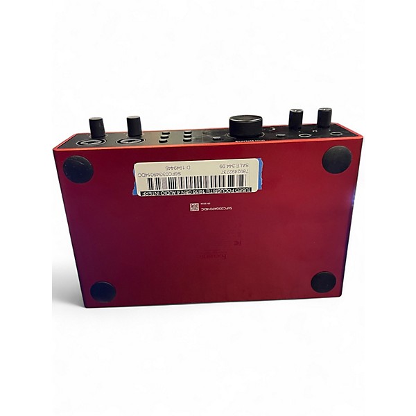 Used Focusrite 16i16 GEN 4 Audio Interface