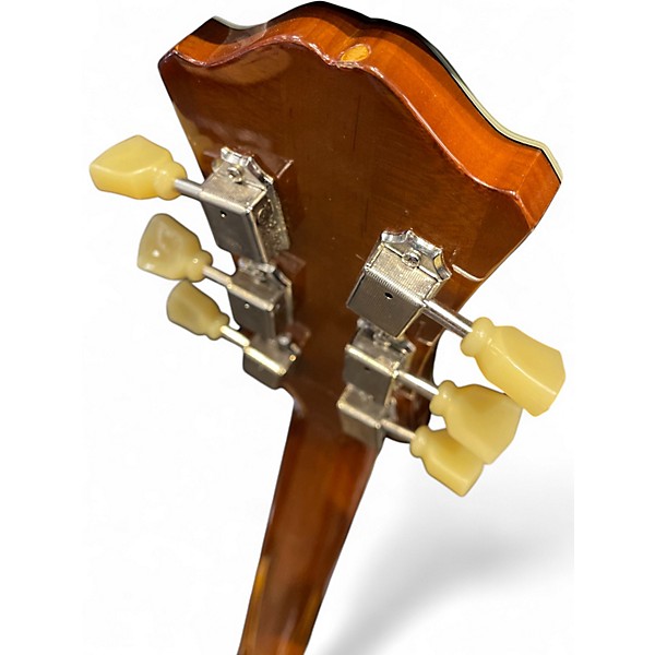 Used Eastman T486 Gold Burst Hollow Body Electric Guitar