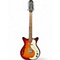 Used Danelectro 59M 12 String Sunburst  Hollow Body Electric Guitar thumbnail