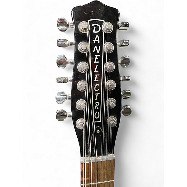 Used Danelectro 59M 12 String Sunburst  Hollow Body Electric Guitar