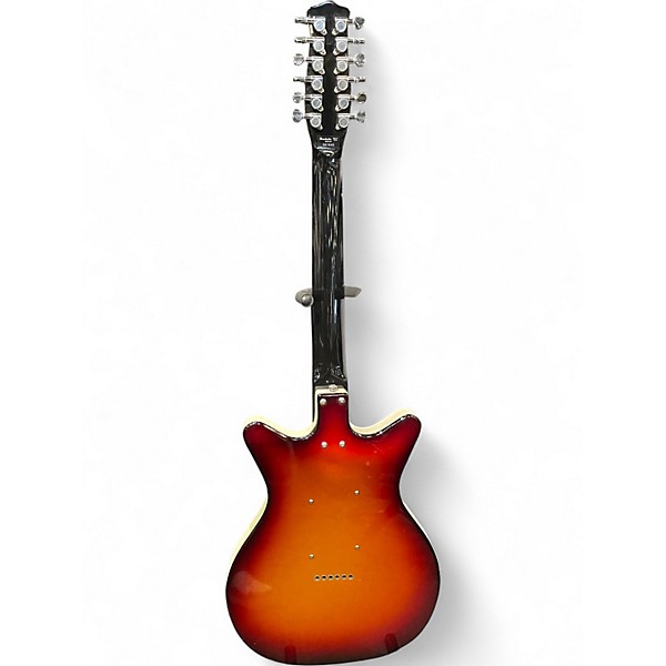 Used Danelectro 59M 12 String Sunburst  Hollow Body Electric Guitar