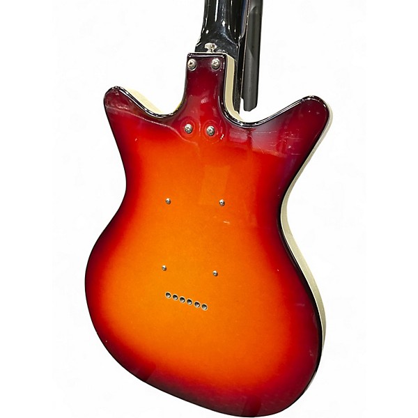 Used Danelectro 59M 12 String Sunburst  Hollow Body Electric Guitar