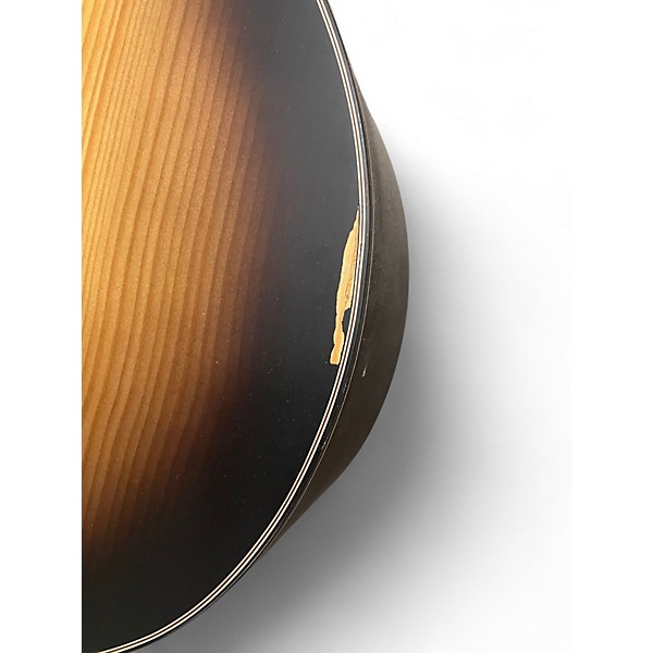 Used Mitchell T413CEBST Edge Burst Acoustic Electric Guitar