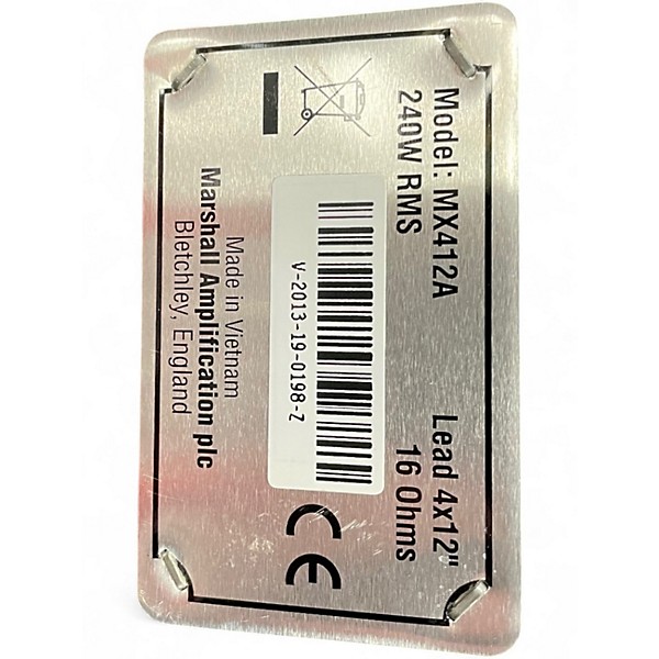 Used Marshall MG412 Cabinet Guitar Cabinet