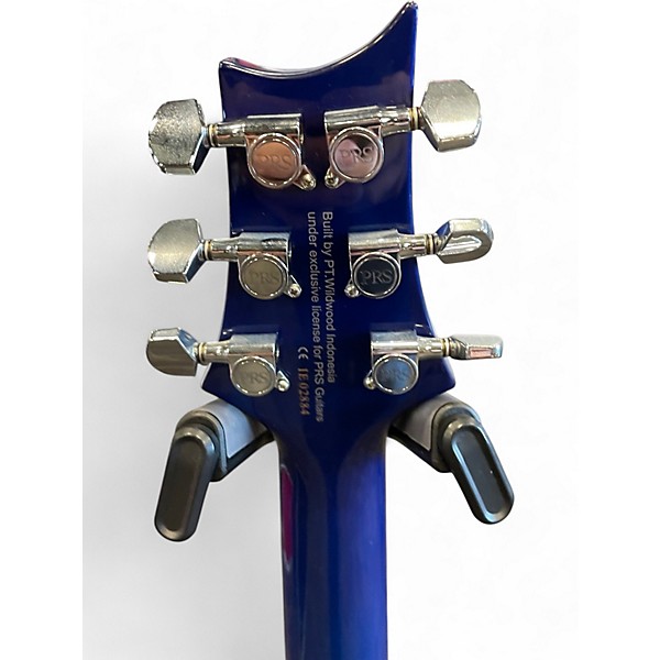 Used PRS SE Standard 24 Blue Solid Body Electric Guitar