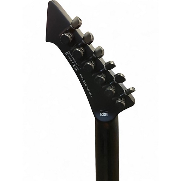 Used ESP Vulture James Hetfield Black Solid Body Electric Guitar