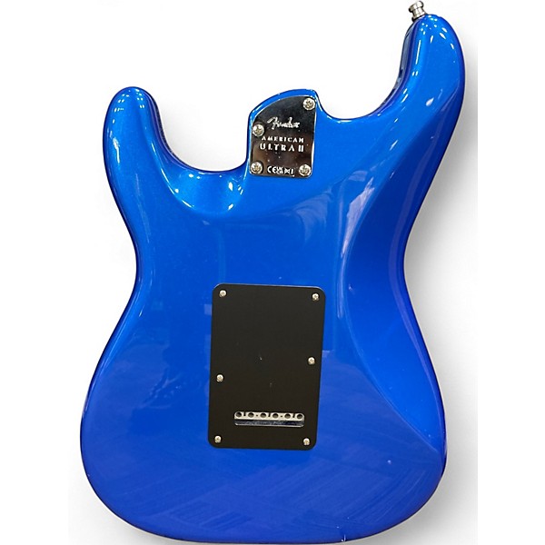 Used Fender Fender American Ultra II Stratocaster Ebony Fingerboard Noble Blue Solid Body Electric Guitar