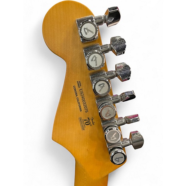 Used Fender Fender American Ultra II Stratocaster Ebony Fingerboard Noble Blue Solid Body Electric Guitar