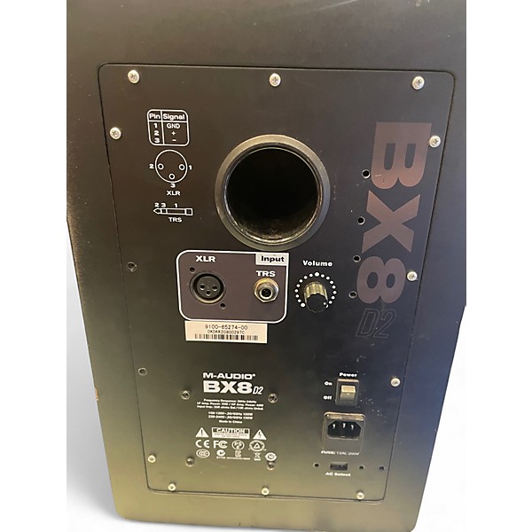 Used M-Audio BX8A Pair Powered Monitor