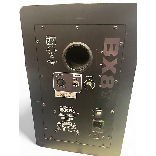 Used M-Audio BX8A Pair Powered Monitor