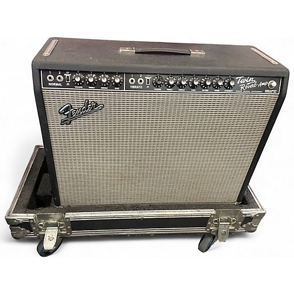 Used Fender Vintage Reissue 1965 Twin Reverb Tube Guitar Combo Amp