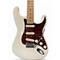 Used Fender Deluxe Roadhouse Stratocaster Olympic White Solid Body Electric Guitar
