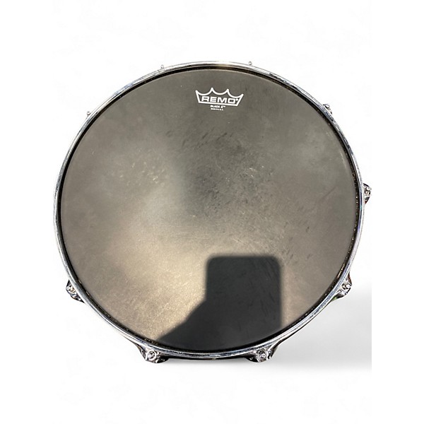 Used Ludwig 6X14 Black Magic Snare Black Chrome Drum