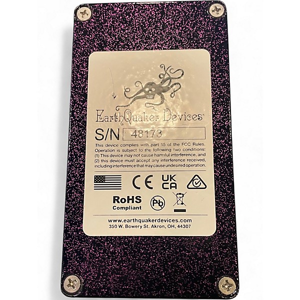 Used EarthQuaker Devices Plumes Small Signal Shredder Overdrive Effect Pedal